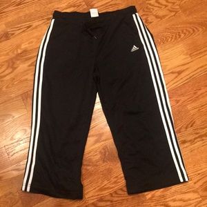 Adidas cropped sweats